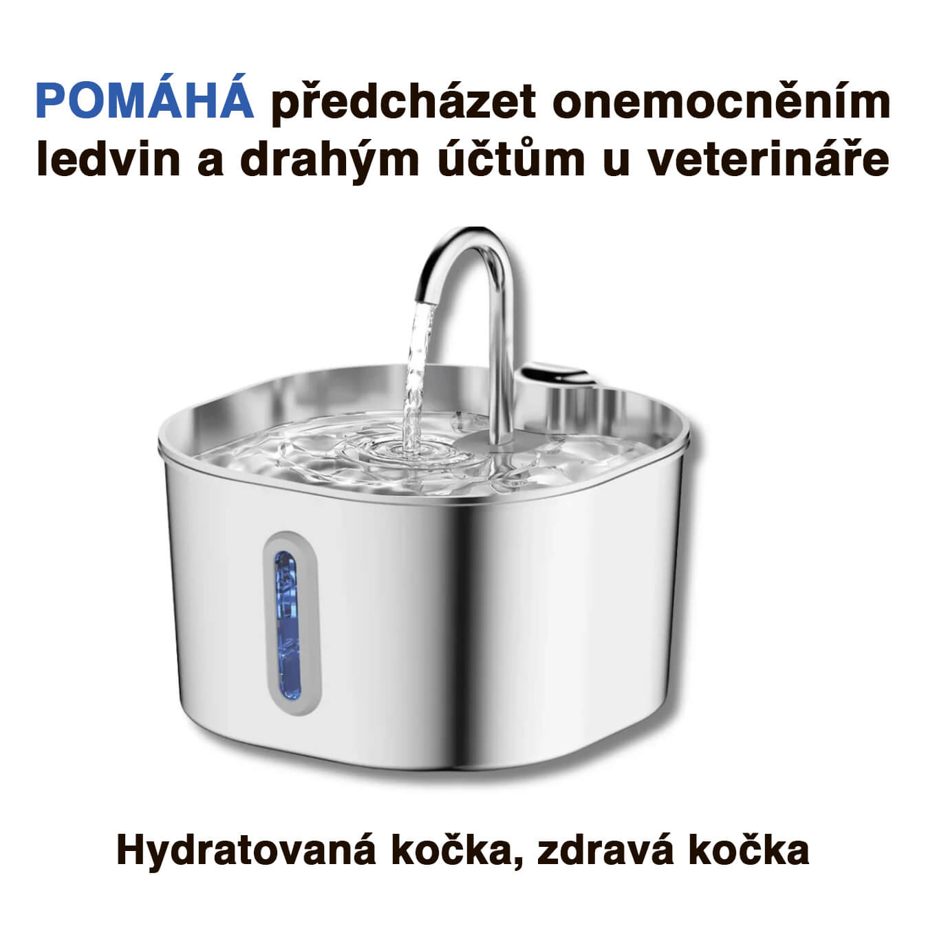 Furrient Nerezová Fontánka Pro Kočky