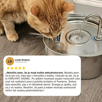 Furrient Nerezová Fontánka Pro Kočky